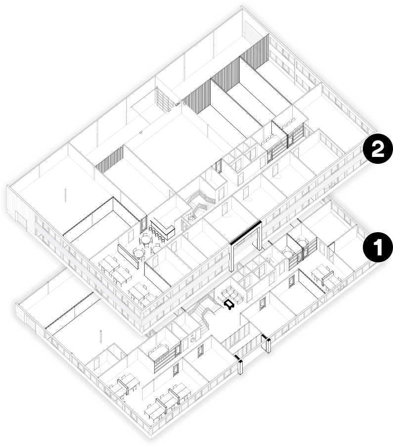 Apollo Workspace plattegrond